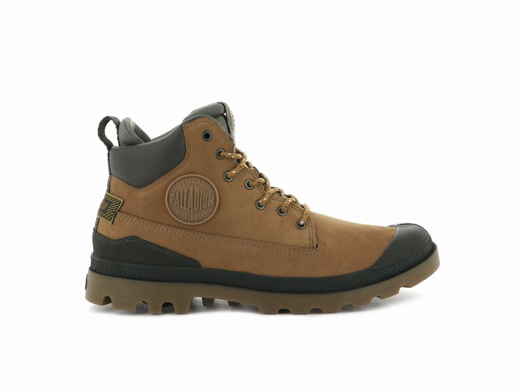 Palladium Pampa Sc Outsider Wp+ Damen Stiefel Wasserdicht Gold ||813905-BUL||